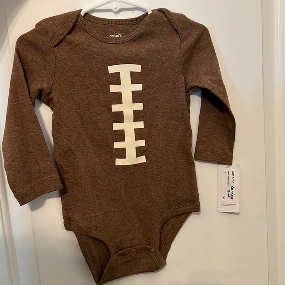 Carters football onsie 24 months - Picture 1 of 5